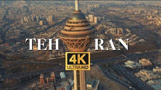 TEHRANCity of iran🇮🇷4K Video FHD 60FPS by drone [upl. by Enylcaj]