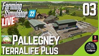 Pallegney  Terra Life Plus LIVE🔴  Farming Simulator 22  FS22 15092024 [upl. by Mercy595]