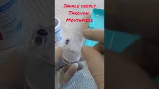 How to use Dry Powder InhalerRotahalerasthmacopd asthmainhaler [upl. by Harat]