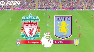 FC 24  Liverpool vs Aston Villa  Premier League 202425  PS5™ Full Match amp Gameplay [upl. by Ruyle195]