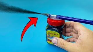 Ingenious Way To Make A Paint Sprayer With A Pen That Not Many People Know [upl. by Cathie590]