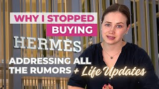 FAQs Life Updates Rumors amp Why I Stopped Buying Hermes  Tania Antonenkova [upl. by Imaon]