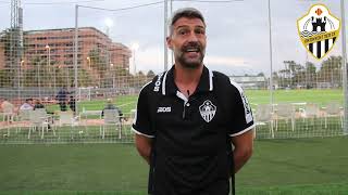 DECLARACIONS  ROBERTO BAS ANALITZA EL PATACONA CF 10 ONTINYENT 1931 CF 20242025 [upl. by Schindler]