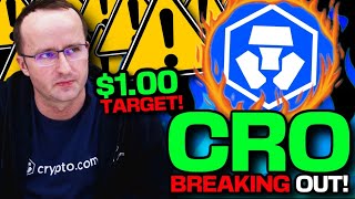 Cryptocom BREAKING OUT WHEN WILL CRO REACH 1  BITCOIN VS ALTCOINS [upl. by Hyozo]