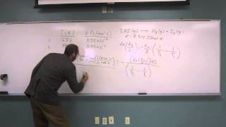 Calculate Activation Energy Using Arrhenius Equation 006 [upl. by Nah]