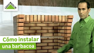 Cómo instalar una barbacoa modular  LEROY MERLIN [upl. by Ytak]