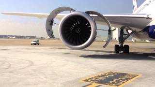 Boeing 7878 Trent 1000 Engine Start [upl. by Mayman]