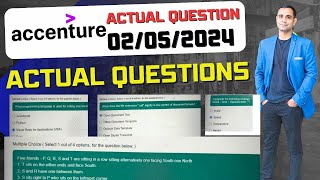 🔥Accenture 02052024 Actual Questions Asked  Accenture Exact Questions🔥 [upl. by Elsilrac929]