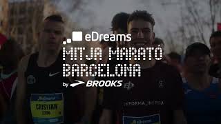 iRun nouveau partenaire du SemiMarathon eDreams Mitja Marato Barcelona by Brooks [upl. by Rochella702]