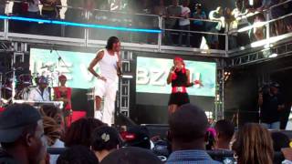 Vybz Kartel FtSheba  Reggae Sumfest Montego Bay 72111 Performing quotLike Christmasquot 2 [upl. by Phionna]