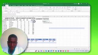 AJONZ EXPLAINS HOW CREATE REPORT CARDS USING MS EXCEL [upl. by Tristas]