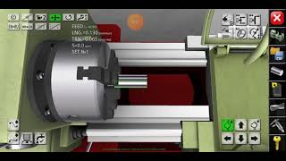 BOLT  using Lathe Machine Simulator Lite App [upl. by Alic2]