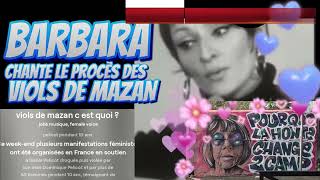 Chanson sur l affaire Mazan proces Viols de Mazan cest quoi proces pour Gisele Pelicot reportage [upl. by Deborah]