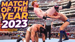 10 Best Wrestling Matches Of 2023 [upl. by Ludewig]