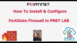 How To Install and Configure FortiGate Firewall in PnetLAB [upl. by Wade]