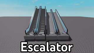 How to Make Escalators In Roblox [upl. by Niabi]