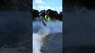 LEARN TO KNEEBOARD kneeboarding lakeplacid learnsomethingnew familyfun waterfun watersport [upl. by Isacco306]