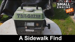 Harbor Freight Tailgator Generator found on the curb [upl. by Asil]