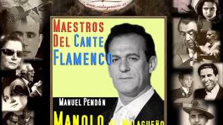 Manolo El Malagueño  Se Visten de Colorines Alegrías Flamenco Masters [upl. by Anait]