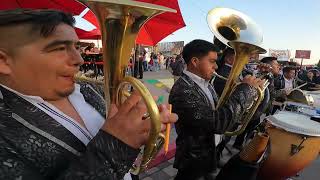 Feria Internacional del CABALLO Texcoco 2024 Zona de BANDAS ¡Buenísimo [upl. by Ygief]