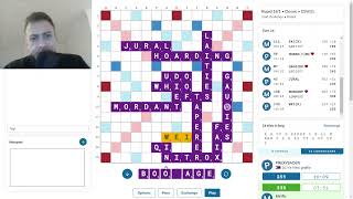 Scrabble game with commentary no430 [upl. by Joslyn132]