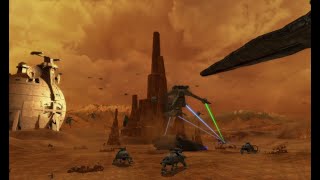 SWBF2 2005 modded Geonosis Battlefield [upl. by Namurt]