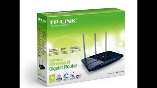 How to Configure TPLINK TLWR1043ND v1 Wireless N Gigabit Router WiFi 450Mbps [upl. by Nnaik]