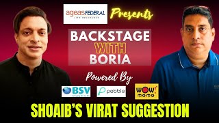 Virat Kohli should focus on Test cricket says Shoaib Akhtar on Backstage with Boria [upl. by Honan]