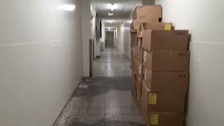 Service Corridor at Bramalea City Centre Mall part 9 [upl. by Esiocnarf]