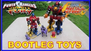 POWER RANGERS JUNGLE FURY  SUPER SENTAI GEKIRANGER  Bootleg  DX FURY JUNGLE SUPER CHANGES [upl. by Willa235]