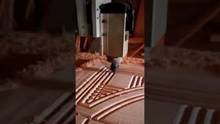 Process of Engraving Patterns on a Wooden Door [upl. by Clayborn]