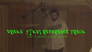 Drake Recording His Reference Track For Kanye Wests Yikes FULL 8 MINUTE STUDIO SESSION [upl. by Colp]