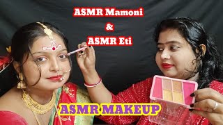 Asmr Doing your Indian Bridal Makeup 💄💋 [upl. by Forta]