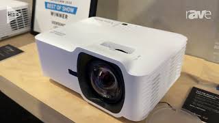 InfoComm 2024 ViewSonic Debuts LS711HD 4200ANSILumen Short Throw Laser Installation Projector [upl. by Pax]