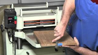 How to Use a Planer to Make Boards Smooth and Flat [upl. by Nelyak]