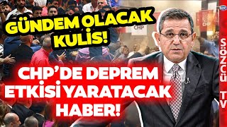 CHPde Kongreleri Karıştırma Talimatını Kim Verdi Fatih Portakaldan Güncem Olacak Kulis [upl. by Pagas417]