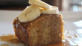 Toffee and Banana Self Saucing Pudding  One Pot Chef [upl. by Angle]