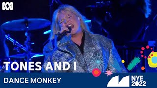 Tones and I  Dance Monkey  Sydney New Years Eve 2022  ABC TV  iview [upl. by Addie859]