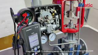 4Matic Valves  Positioner Calibration and Installation Instructions Part01 [upl. by Norrej]