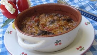 Receta Gatimi Shqiptare  FERGESE ME MELCI [upl. by Nysa233]