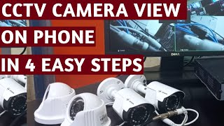 cp plus cctv camera connect to mobileCp Plus DVR mobile app configuration By satish technology [upl. by Annairb]