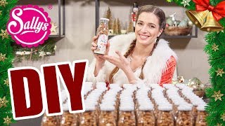 Geschenkidee DIY in der Weihnachtsbäckerei  gebrannte Mandeln selber machen  Sallys Welt [upl. by Ahsitahs]