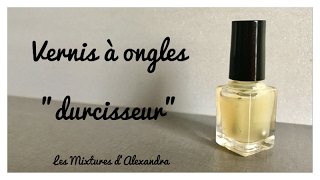 Vernis à ongles quotdurcisseurquot recette AromaZone [upl. by Earb]