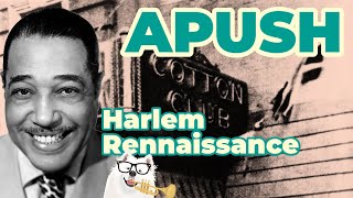 The Harlem Renaissance APUSH Unit 7  Key Concept 72 [upl. by Nere]