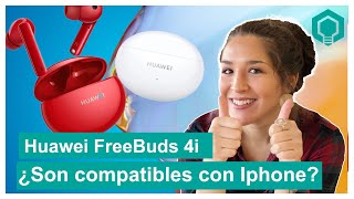 Huawei FreeBuds 4i  ¿Son compatibles con el iPhone Conectando FreeBuds con iPhone [upl. by Nilak688]