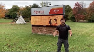 ALGOMA UNIVERSITY SAULT STE MARIE 🇨🇦 CAMPUS TOUR [upl. by Nanete]