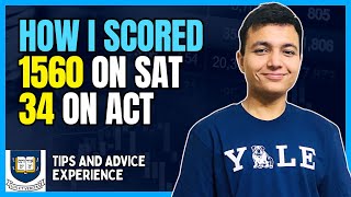 How I scored 1550 in SAT and 34 in ACT Study Tips amp Experience [upl. by Ahsauqram897]