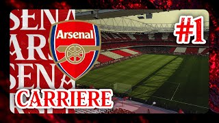 Carrière Arsenal  La présaison  Ep1 efootball2024 [upl. by Nomyar247]