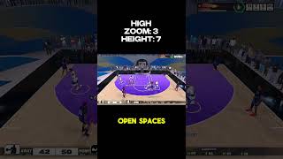 BEST CAMERA SETTINGS IN NBA 2K25 😳 [upl. by Debor]