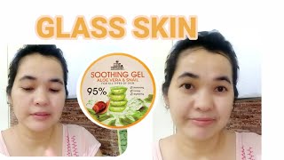 ALOE VERA SNAIL SOOTHING GEL REVIEW FOR MY FACE luxeorganix luxeorganixph aloeverasnailgel [upl. by Netnerb7]